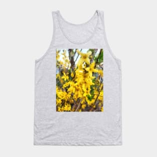 Spring - Sprig of Forsythia Tank Top